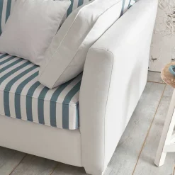 Landhaus Couch gestreift - Ganbriassa