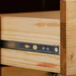 Landhaus Dieleneinrichtung Möbel Set - Edranov (dreiteilig)