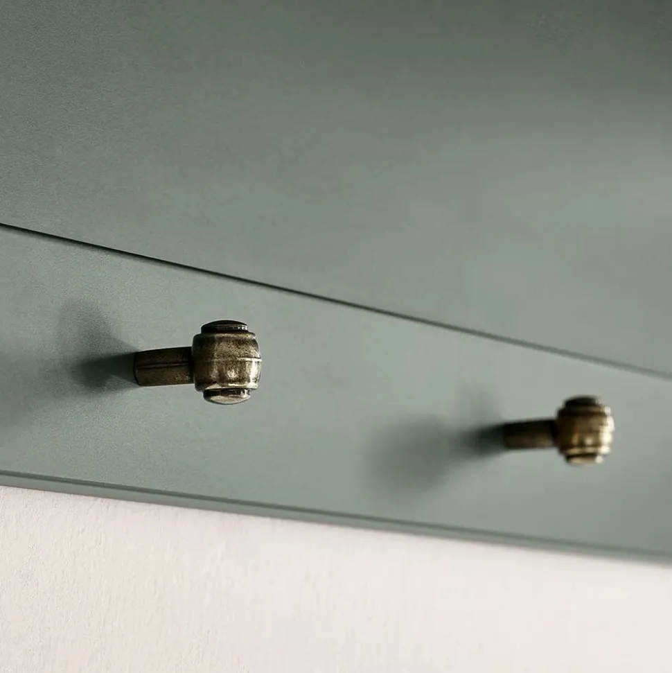 Landhaus Dielenmöbel in Dunkelgrün - Niestov (fünfteilig)