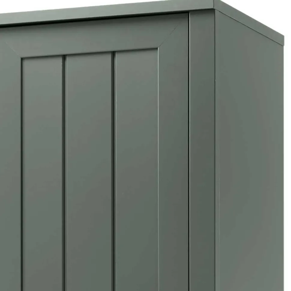 Landhaus Dielenmöbel in Dunkelgrün - Niestov (fünfteilig)