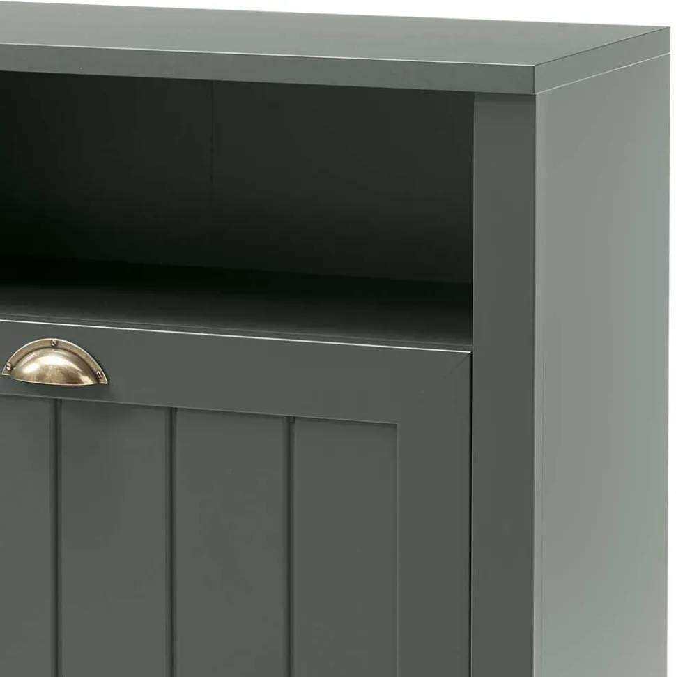 Landhaus Dielenmöbel in Dunkelgrün - Niestov (fünfteilig)