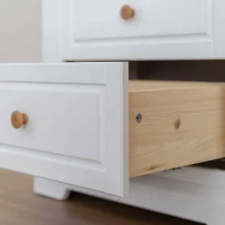 Landhaus Dielenmöbel Set aus Kiefer - Saluts (vierteilig)