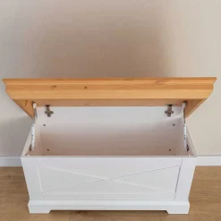 Landhaus Dielenmöbel Set aus Kiefer - Saluts (vierteilig)