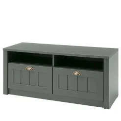 Landhaus Flur Bank in Dunkelgrün - Niestov