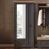 Landhaus Flurschrank mit Spiegeltür - Thumbs