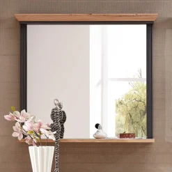 Landhaus Flurspiegel in Dunkelgrau - Thumbs