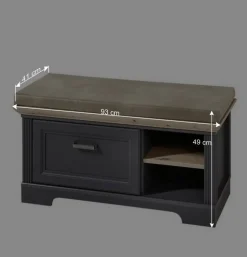 Landhaus Garderoben Kombi Set - Thumbs (dreiteilig)