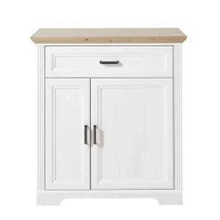 Landhaus Garderoben Set in Weiß - Nurelcas (fünfteilig)