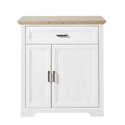 Landhaus Garderoben Set mit 2 Paneelen - Nurelcas I (vierteilig)