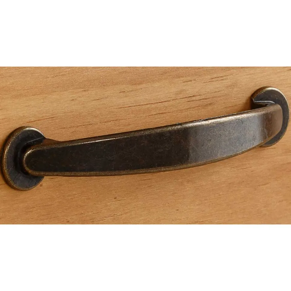 Landhaus Highboard aus Kiefer Massivholz - Major