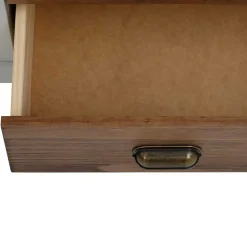 Landhaus Highboard in Holz Braun und Grau - Veproma