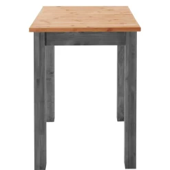 Landhaus Hochtisch und Barhocker Set - Ziamora (dreiteilig)