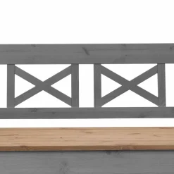 Landhaus Holzbank Jytte drei Sitzplätze