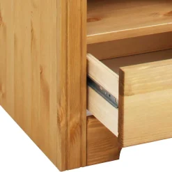 Landhaus Holzbett & Nachttische - Imressa (dreiteilig)
