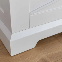 Landhaus Holztruhe aus Kiefer Massivholz - Saluts