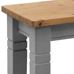 Landhaus Küchenbank in Laugenfarbig & Grau - Malisha