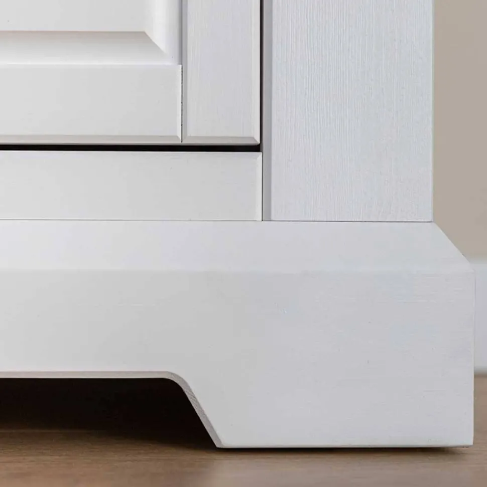 Landhaus Kombi-Kommode aus Kiefer zweifarbig - Zalya