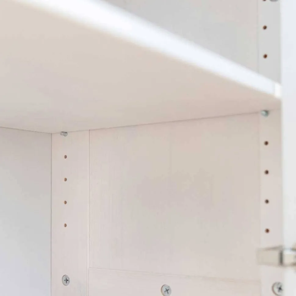 Landhaus Kombi-Kommode aus Kiefer zweifarbig - Zalya