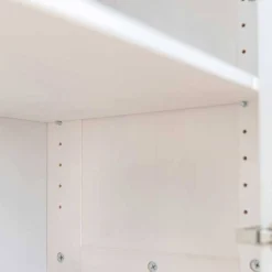 Landhaus Kommode in Weiß und Braun - Zalya