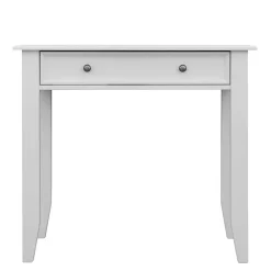 Landhaus Konsolentisch mit Schublade in Weiß - Indico
