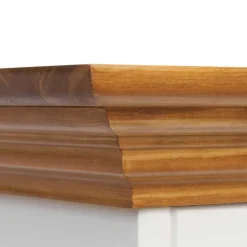 Landhaus Nachtkommode mit zwei Schubladen - Bordona