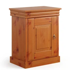 Landhaus Nachtschrank in Honigfarben - Lusanne