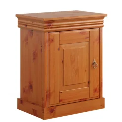 Landhaus Nachtschrank in Honigfarben - Lusanne