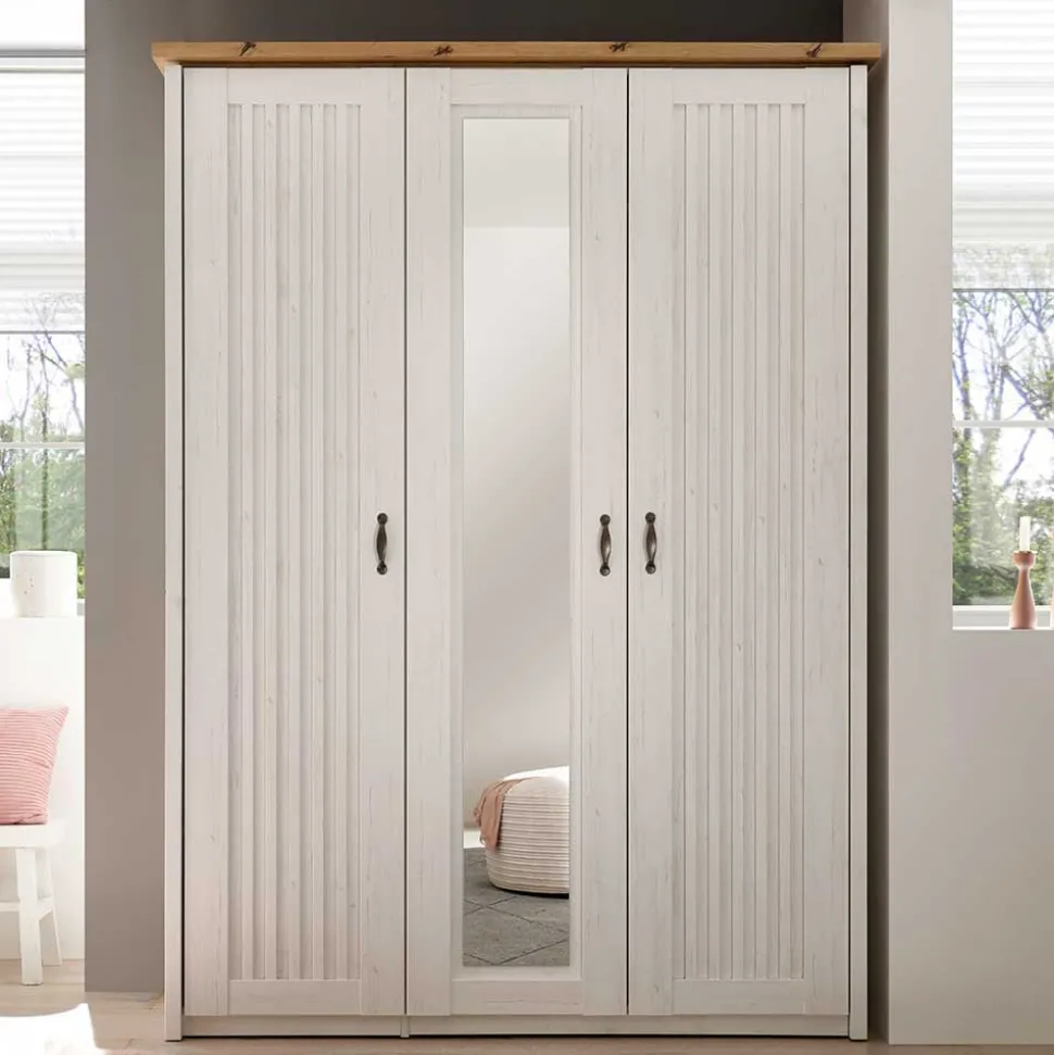 Landhaus Schlafzimmer für eine Person - Malvissa I (dreiteilig)