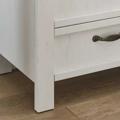 Landhaus Schlafzimmer Komplettset - Malvissa (fünfteilig)