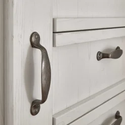 Landhaus Schlafzimmer Komplettset - Malvissa (fünfteilig)