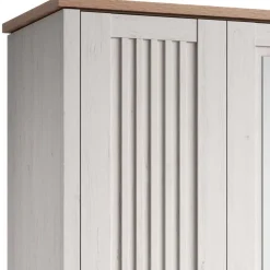 Landhaus Schlafzimmer Komplettset - Malvissa (fünfteilig)