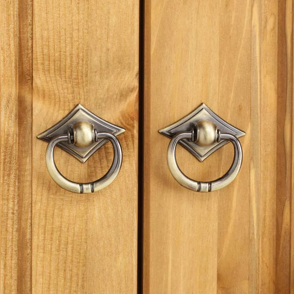 Landhaus Schlafzimmer mit Stauraumbett - Imressa (vierteilig)