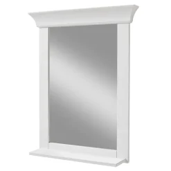 Landhaus Schminktisch Set in Weiß - Satumare (dreiteilig)