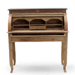 Landhaus Schreibsekretär Mangato aus Teak Recyclingholz