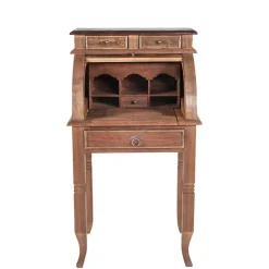 Landhaus Sekretär Mangato aus Teak Recyclingholz