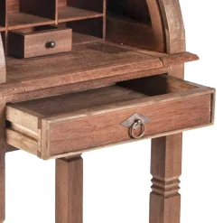 Landhaus Sekretär Mangato aus Teak Recyclingholz