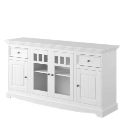 Landhaus Sideboard in Weiß lackiert - Indico