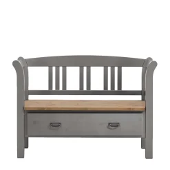 Landhaus Sitzbank Jytte mit Lehne