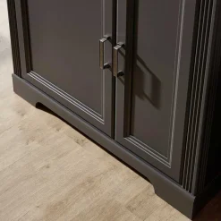 Landhaus TV Board & Vitrine Set - Thumbs (zweiteilig)