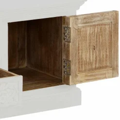 Landhaus TV Board in Weiß lackiert - Lucos