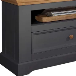 Landhaus TV Element in Grau - Ustricia