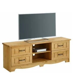 Landhaus TV Möbel aus Kiefer Massivholz - Vanpos