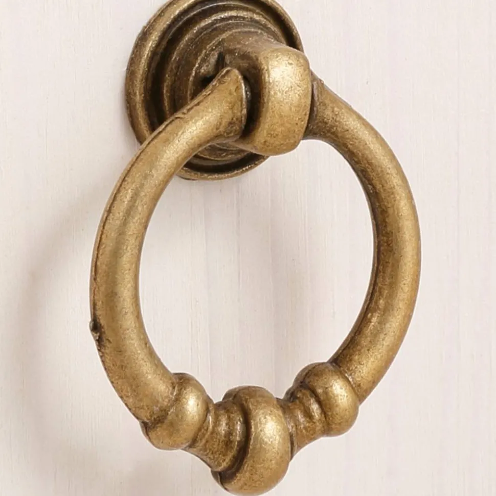 Landhaus TV-Board in Weiß und Kiefer Honig - Zentra