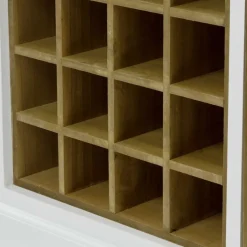 Landhaus Vitrine Calavon in Weiß