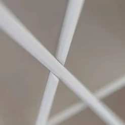 Landhaus Vitrine in Weiß & Kiefer Natur - Saluts