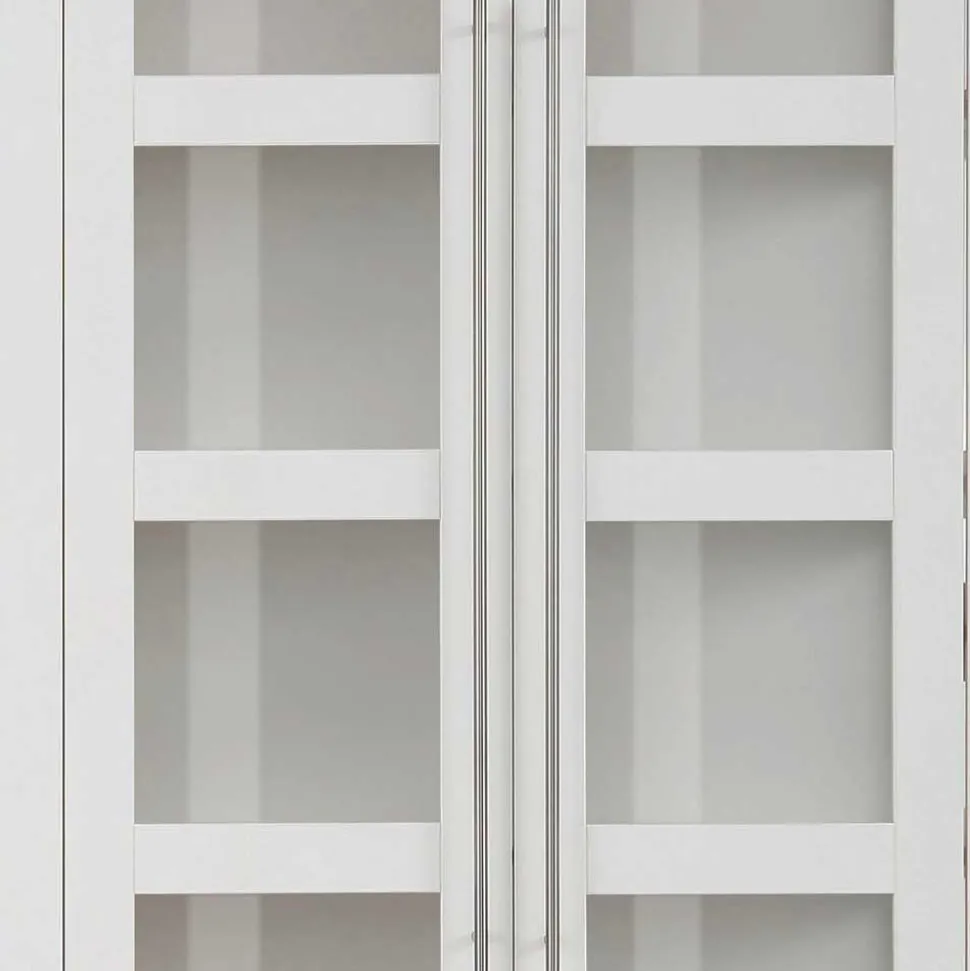 Landhaus Vitrinenschrank mit acht Türen - Eyzaco