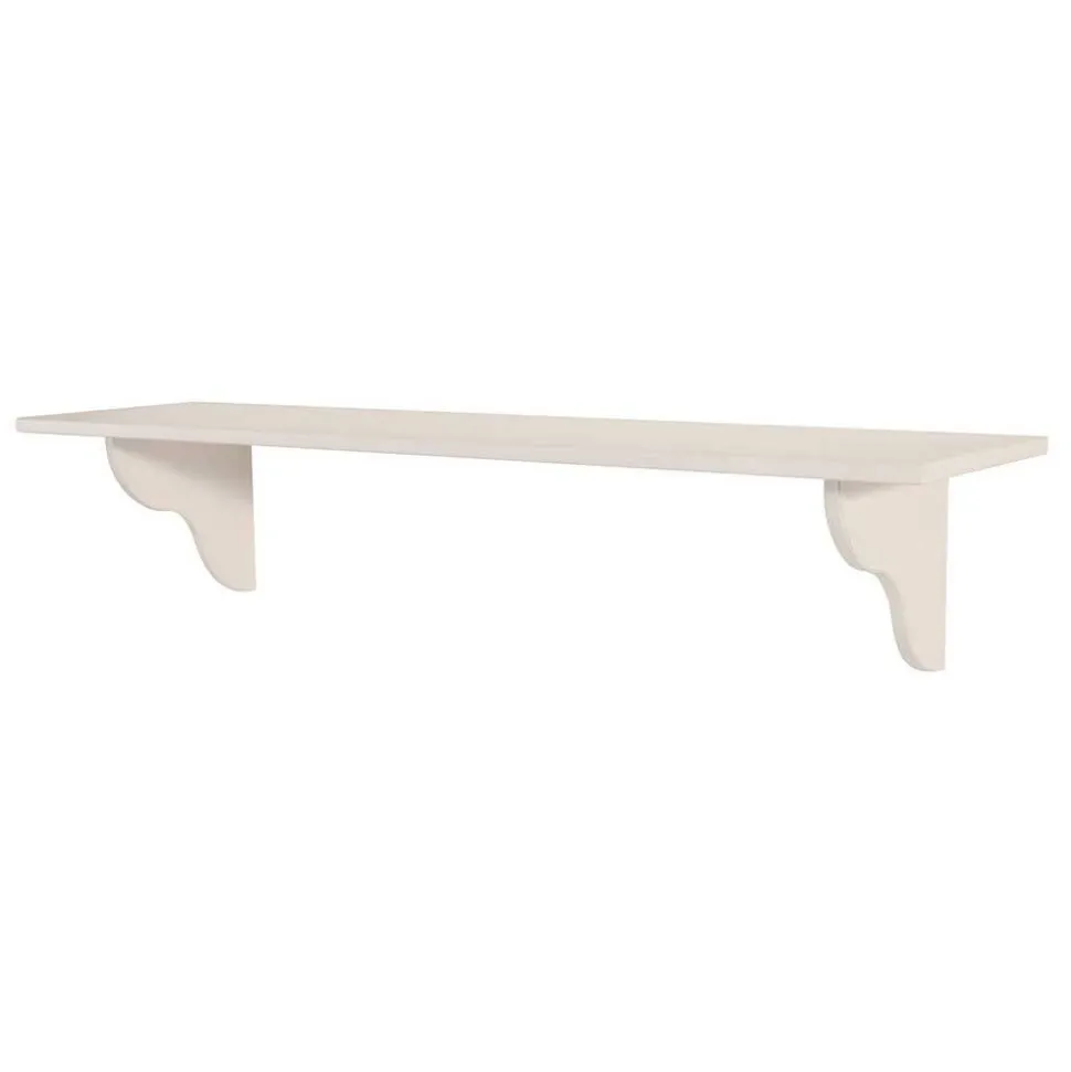 Landhaus Wandboard in Weiß Kiefer - Adiana