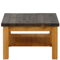 Landhaus Wohnzimmertisch in Natur & Grau - Ostanzia