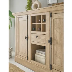 Landhaus-Anrichte in Eiche Gold - Hengas