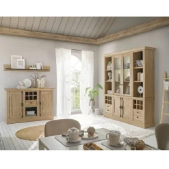 Landhaus-Anrichte in Eiche Gold - Hengas